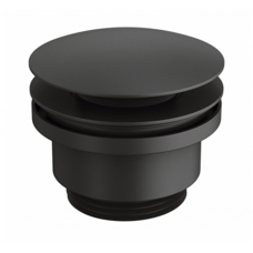 Донний клапан для раковини GENEBRE Luxe Black 1 ¼ 100211 41 чорний  (59435)
